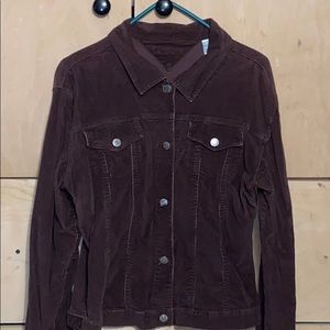 Brown corduroy jacket